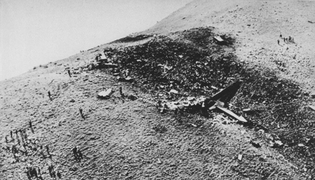 Wreckage of Flight 112